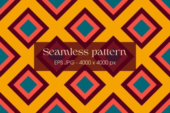Download Retro Groovy Geometrical Pattern - Retro Collection