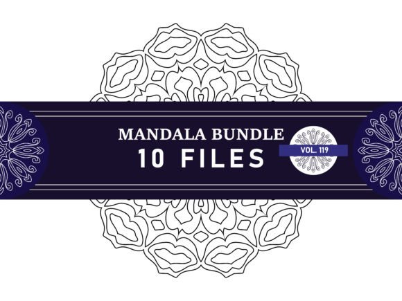 Download Hand Drawn Mandala Ornament Vol. 119 - Mandala ornament Collection