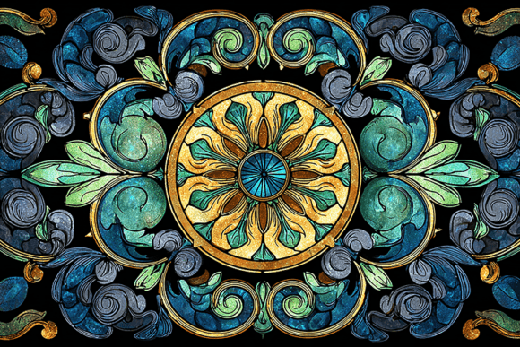 Download Vintage Floral Mandala Ornament - Mandala ornament Collection