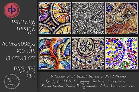 Download Pattern Set 06 - Mosaic Design - Mosaic Collection