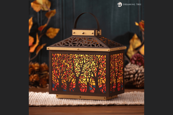 Download Mosaic Leaf Lantern SVG - Mosaic Collection