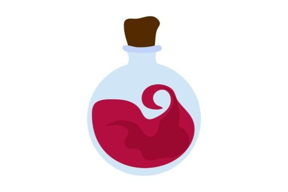 Download Swirling Red Vitality Potion - Vitality Collection